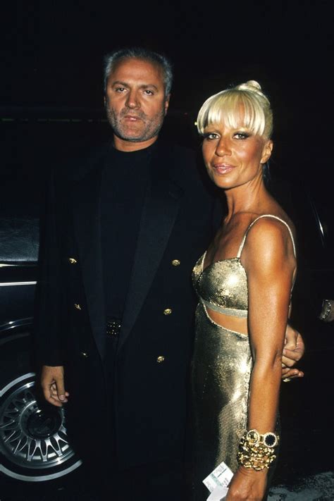 versace woman 90|donatella Versace old pictures.